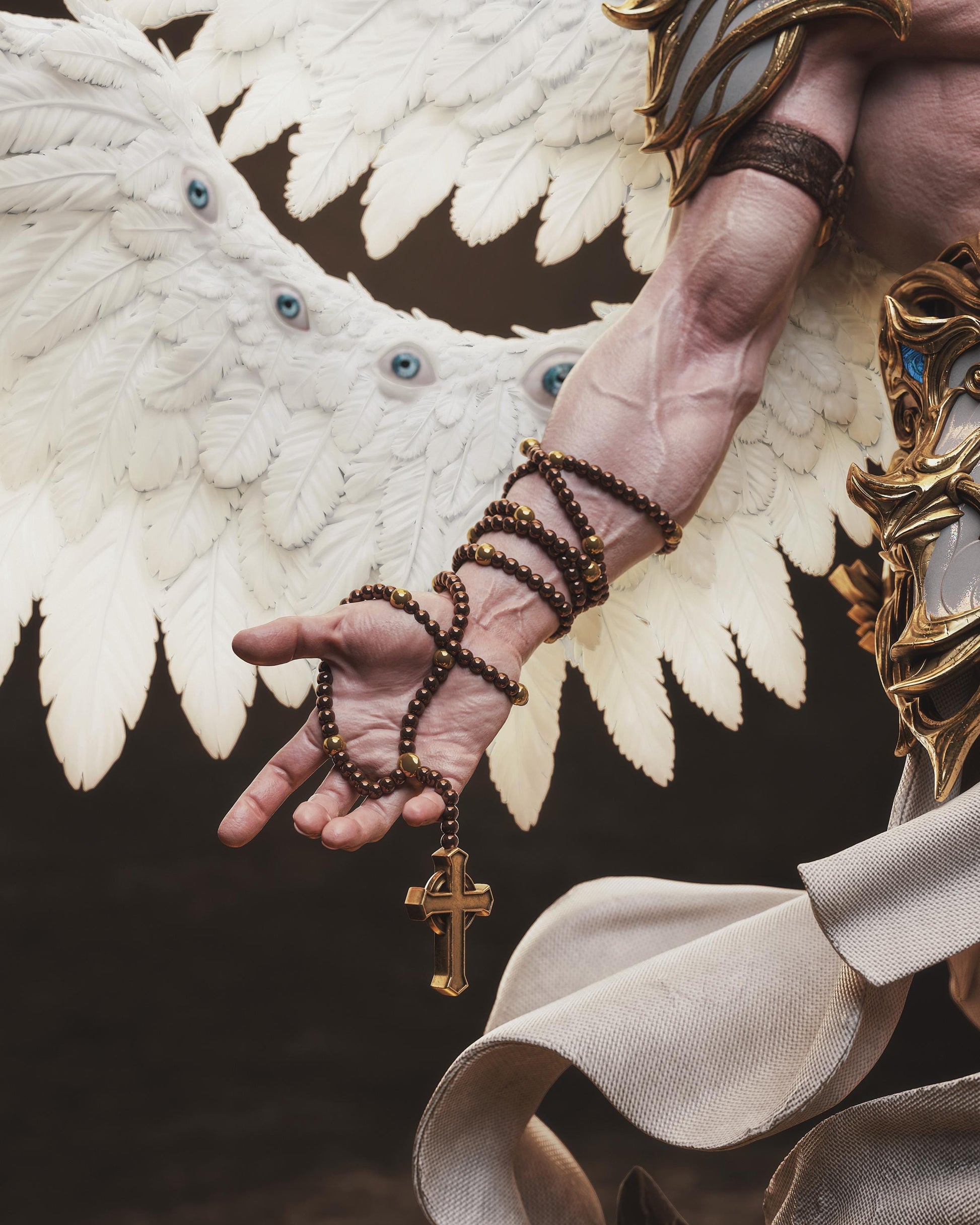 Cherubim Angel Statue | Maximum Detailed 12k Resin Printed Figure