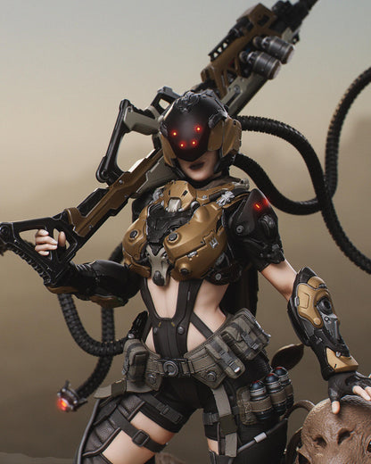 Kyla Bounty Hunter Statue | Maximum Detailed 12k Resin Printed Figure