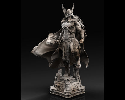 Thor God of Thunder Statue | Maximum Detailed 12k Resin Printed Figure