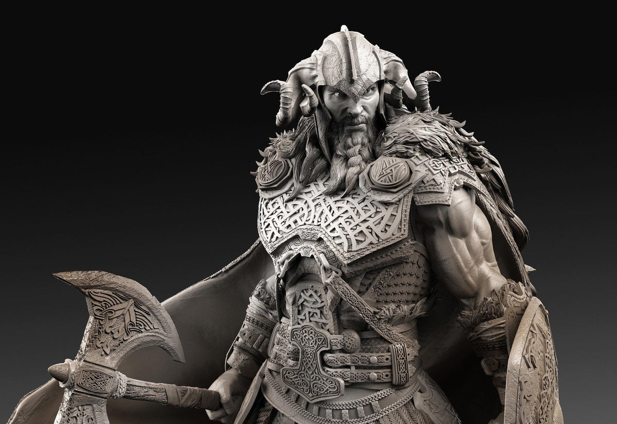 Thor God of Thunder Statue | Maximum Detailed 12k Resin Printed Figure