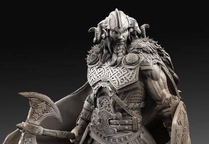 Thor God of Thunder Statue | Maximum Detailed 12k Resin Printed Figure