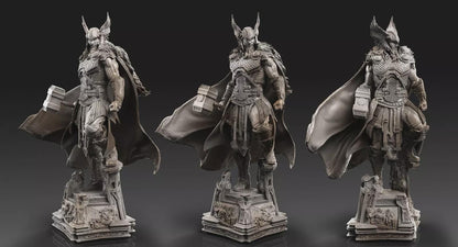 Thor God of Thunder Statue | Maximum Detailed 12k Resin Printed Figure
