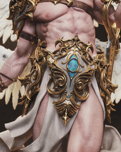 Cherubim Angel Statue | Maximum Detailed 12k Resin Printed Figure