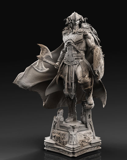 Thor God of Thunder Statue | Maximum Detailed 12k Resin Printed Figure