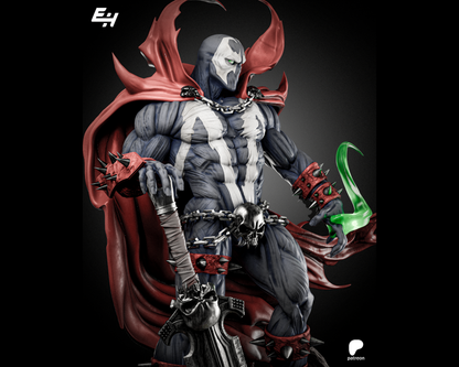 Spawn Sculpture | Maximum Detailed 16K Ultra-High Definition