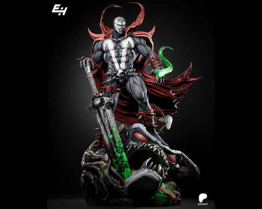 Spawn Sculpture | Maximum Detailed 16K Ultra-High Definition
